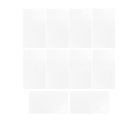 BESTonZON Lot de 10 Planches à Dessin Transparentes PVC 14X22 CM pour Stylo d'Impression 3D Outils de Dessin Créatifs pour Garçon et Filles Tapis de Peinture Pratique et Modèles de Papier