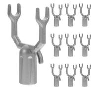 BESTonZON Lot de 10 Supports de Branches d'arbres en métal, Dispositif de Support de béquille, kit de redressement incliné, écarteurs de Branches, piquets de Jardin pour Arbres fruitiers,