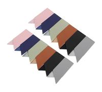 BESTonZON Lot de 12 Marque-Pages en Cuir PU 6 Couleurs Assorties Design Simple et Élégant Marque-Pages pour Livres Résistants à L’Usure Accessoires de Lecture Pratiques pour Étudiants