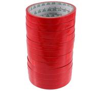 BESTonZON Lot de 12 Rubans Adhésifs D’Étanchéité Rouge 12 CM X 30 M Ruban de Fermeture pour Paquet à Fruits et Légumes Adapté pour Supermarchés Congélation et Usage Domestique