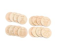 BESTonZON Lot De 16 Étiquettes Pour Coffre À Jouets Rangement Pour Salle De Jeux Commode Jouets Accessoires De Rangement Étiquettes Pour Bacs À Jouets Articles De Registre De Bébé