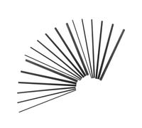 BESTonZON Lot de 18 Pièces De Réparation De Canne À Pêche Réutilisables Noires pour Festival Réparation De Canne À Pêche en Eau Salée