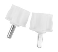 BESTonZON Lot de 2 Connecteurs d'angle pour Auvent Rétractable 65 Mm, Accessoires en Aluminium et Galvanisé, Pièces de Rechange pour Tente de Jardin et Carport, Compatibles Cadres