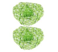 BESTonZON Lot de 2 Couches Lavables pour Écureuils et Cochons D’Inde Taille L, Motif Floral Vert, Absorbantes et Réutilisables, sous-Vêtements Hygiéniques Confortables pour Petits Animaux