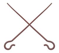 BESTonZON Lot de 2 de Déguisement en Plastique 3 Sections Accessoires de Scène Sceptres et Bâtons de pour Fêtes Spectacles et Halloween de Jeu D’Imitation Légères et Résistantes