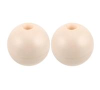 BESTonZON Lot de 2 flotteurs de pêche en Eau Profonde, 15 mm, Haute visibilité, en Mousse, pour balisage de sentiers, quais, Kayaks, Bateaux, Natation, Blanc