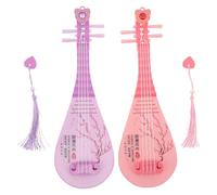 BESTonZON Lot de 2 Mini-Instruments de Style Chinois, Miniatures, Vintage, Jouet rétro pour décoration de Maison de poupée, Jouet pour Enfants