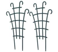 BESTonZON Lot De 2 Poteaux De Support pour Plantes Treillis Plantes Légumes Pots Jardinières Supports D'Intérieur Treillis Utilisation pour Soutenir Un Petit Jardin en Pot