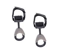 BESTonZON Lot De 2 Pour Poussette Pivotants À 360° Mousquetons Pour Courses Marche Jogging