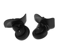 BESTonZON Lot de 2 roulettes de Valise Silencieuses en Plastique Roues Pivotantes Universelles à 360° Accessoires de Rechange pour Trolley Solide et Adaptées aux Voyages Fréquents