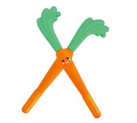 BESTonZON Lot de 2 Stylos Gel Encre Carotte Mignons, Taille pour Écriture Fluide, Design Créatif, Fournitures Scolaires et Bureau, Stylo Gel Dessin Animé pour Prise de Notes Confortable