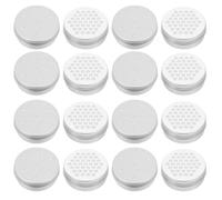 BESTonZON Lot de 20 Boîtes d'Entraînement Olfactif pour Chiens en Aluminium avec Couvercles Perforés Boîtes à Odeurs Carrées Trous Fins pour Travail Olfactif Pistage et Détection d'Odeurs