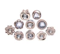 BESTonZON Lot de 20 Broches en Perles avec 48 Cristaux Épingles de Sécurité Polyvalentes pour Femmes et Filles Accessoires Décoratifs pour Vêtements Pulls Robes et Écharpes