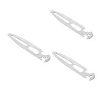 BESTonZON Lot De 3 Clés Multifonctions Marines Clés De Pont pour Bateau Clés Marines Clés À Cliquet Matériel D'Ouverture De Bouteille De Vin Ouvre-Bouteille Serveur Alliage