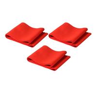 BESTonZON Lot de 3 housses de protection anti-poussière pour piano électrique numérique 88 touches, protection complète pour clavier musical, rouge