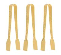 BESTonZON Lot de 3 Pinces pour Brûleur de Parfum en Fer Couleur Or Structure Stable et Design Arabe pour Décoration Maison et Contemplation