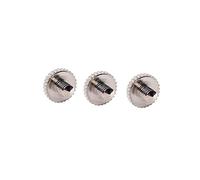 BESTonZON Lot De 3 Vis De Fixation En Métal Argenté Pour Bague Coulissante De Trompette, Vis De Remplacement Pour Instrument En Cuivre, Accessoires Légers Et Solide, Réparation Trompette