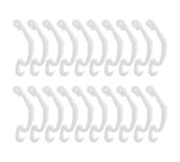 BESTonZON Lot de 30 Colliers de Serrage en Plastique pour Cages d'animaux : Boucles de clapier à Lapin, Clips latéraux Fixes pour Assemblage à Faire soi-même - Clips pour Cages de Hamsters,