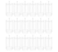 BESTonZON Lot de 30 pelles à gâteau en plastique - Pour cake pop up - Support à gâteau - Push up - Pour cupcake - Sucette - Fraise