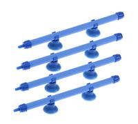BESTonZON Lot De 4 Diffuseurs D'Oxygène pour Aquarium Barre À Air Pompe À Air Bande À Bulles Barboteur D'Oxygène pour Aquarium Fournitures D'Aquarium Abs Bleu