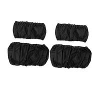 BESTonZON Lot de 4 Housses de pour Roues de Poussette pour Bébé Résistantes Aux Intempéries Faciles à Utiliser Portables