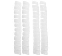 BESTonZON Lot de 4 Protections d'arbre ondulées : Protections de Tronc d'arbre, Manchon de Protection d'écorce, Protection de Tube de Plante, enveloppes pour protéger Les Tubes