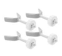 BESTonZON Lot de 4 Vis Filetées en Y M10 en Métal pour Barrière de Sécurité Garçon et Filles Accessoires de Quincaillerie Robustes pour Rampe D’Escalier Pièces de Rechange pour Portillon