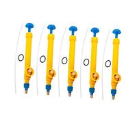 BESTonZON Lot De 5 Buses D'arrosage Manuelles pour Jardin, Pulvérisateurs Multifonctions en Plastique, Compatibles Bouteilles Universelles, Idéals pour Petites Plantes Et Entretien Intérieur