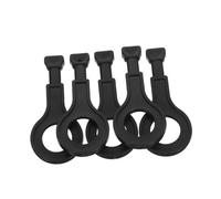 BESTonZON Lot De 5 Stations D'Appât pour Souris en Plastique avec Clé D'Ouverture pour Déverrouiller La Station D'Appât en Plastique Noire