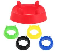 BESTonZON Lot De 5 Supports De Ronds À Quatre Coins pour Le Sport Accessoires De Sport Rangement De Bowling Support De pour Le Nettoyage De Bowling