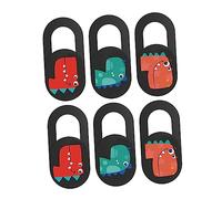 BESTonZON Lot de 6 Cache-webcams Ultra Fins en Abs pour Ordinateur Portable Protection Vie Privée, Design Chic et Look Élégant pour Usage