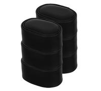 BESTonZON Lot de 6 Oreillers de Montre Noirs Miniatures Coussins de Présentation pour Montres et Bijoux de Bureau Confortable et Léger Organisateur Pratique pour Vitrine et Usage Domestique