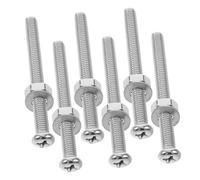 BESTonZON Lot De 6 Vis INOX pour Échelle De Piscine sous-Marine, Fixation De Remplacement pour Marches, Accessoires Solide Adaptés Aux Piscines Hors Sol Et Enterrées, pour Entretien Et Sécurité