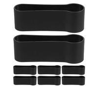 BESTonZON Lot de 8 Clips de Fixation pour Bâtons de Randonnée et Pince Antidérapante pour Bâton Jusqu’À 25 CM de Diamètre Accessoires Sécurisés pour Béquilles pour Activités de Plein