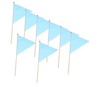 BESTonZON Lot De 8 Drapeaux Pour Pelouse Arroseur Système D'Arrosage Des Plantes Panneaux De Pelouse Système D'Irrigation Drapeaux D'Irrigation De Jardin Mât De Drapeau De