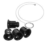 BESTonZON Loupe de Bijoutier Pliable 5 Pièces 5X-20X avec Fil d'acier Kit Professionnel d'Horlogerie pour Réparation Montres et Inspection Bijoux Lentilles Claires Portable Ergonomic