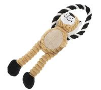 BESTonZON Mâcher en Peluche Lionceau pour Chien Qui Couine pour Chiot Intérieur Dentaire Interactif Couleur Vive Taille Moyenne pour Libérer Énergie et Nettoyer Dents