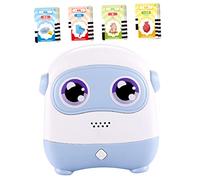 BESTonZON Machine Éducative Audio pour Garçon Fille Sensoriel Apprentissage Précoce Interactif avec Cartes Initiation Anglais Aide Au Mémorisation pour Filles et Garçons