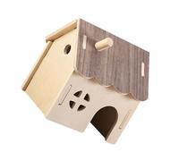 BESTonZON Maison pour Hamsters et Petits Animaux Villa Multi-Chambres avec Espaces de et Jeu pour Hamster Souris et Hérissons Refuge Sécurisé et Aire Activité Multiniveaux
