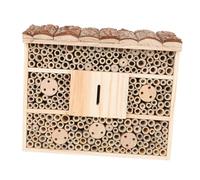BESTonZON Maison pour Insectes Abri Décoratif pour Abeilles Et Pollinisateurs Accessoire De Jardin Pratique Et pour Décoration De Terrasse Et Jardin