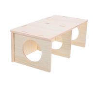 BESTonZON Maison pour Petits Animaux avec Labyrinthe Amovible Abri Modulaire à Assembler pour Hamsters Souris et Rats Cachette Confortable avec Chambres Secrètes