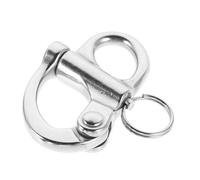 BESTonZON Manille à Ressort Acier Inoxydable Auto Bloquante pour Voile et Bateaux Fixation Rapide et Sécurisée pour Équipement Nautique et Sports Outdoor