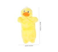 BESTonZON Marionnette à Main Canard Peluche pour Garçon Fille Interactif Histoire et Jeu de Rôle Marionnette Animal Douce et Adorable pour Activités Imaginatives et Communication Parent