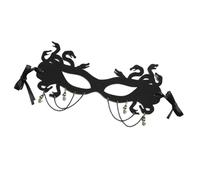 BESTonZON Masque de Sorcière Medusa Serpent pour Femme Accessoire de Cosplay Halloween Masque de Bal Masqué Léger et Confortable pour Boîte de Nuit 1 Pièce