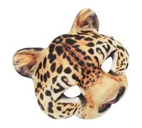 BESTonZON Masque EVA Ajustable pour Adultes Demi Masque Animal Cosplay pour Halloween Fête Mascarade et Carnaval