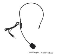 BESTonZON Microphone Filaire avec Amplificateur de Parole Casque Flexible pour Enseignants et Présentations Enceinte Micro Portable avec Connecteur et Facile à Transporter