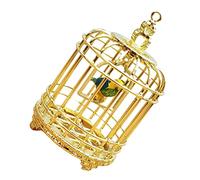 BESTonZON Mini Cage à Oiseaux Décorative Modèle Miniature De Cage à Oiseaux pour Maison De Poupée Décoration De Mini Maison
