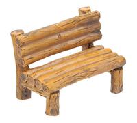 BESTonZON Mini Chaise en Résine pour Micro-Jardin Et Village De Fées, Décoration Miniature pour Maison De Poupée, Support De Téléphone Portable Compact Multifonction, Accessoire Décoratif Paysager