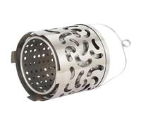 BESTonZON Mini Poêle Chauffant Extérieur en Acier Inoxydable 1 Pièce Chauffage de Camping Portable Compact Couverture Chauffante pour Tente et Activités de Plein Air