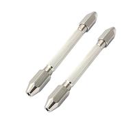 BESTonZON Mini Porte-foret Double Tête Hexagonale Pour Réparation De Montres Outil Manuel En Laiton Robuste Pour Perçage Précis 2 Pièces Pour Horlogerie